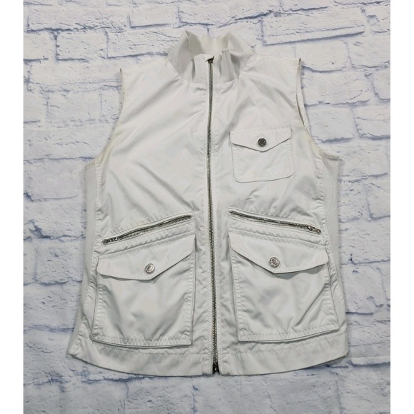Ralph Lauren Jackets & Blazers - Polo Ralph Lauren Golf WOMENS SIZE S White Full Zip Vest Pockets
